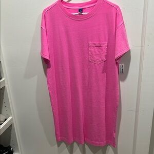 Old Navy Pink Dress with Classic Style and Soft Fabric